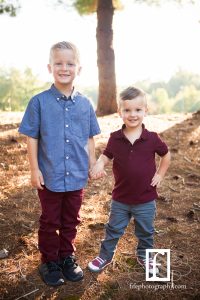 Family photos at park in south jersey
